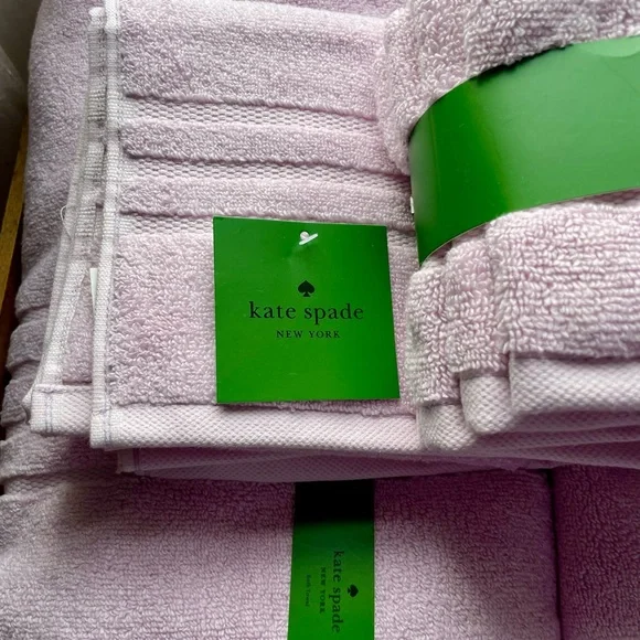 ♠️KATE SPADE Lavender Bath Towel Set 🛁 NWT🛁 - Picture 7 of 15